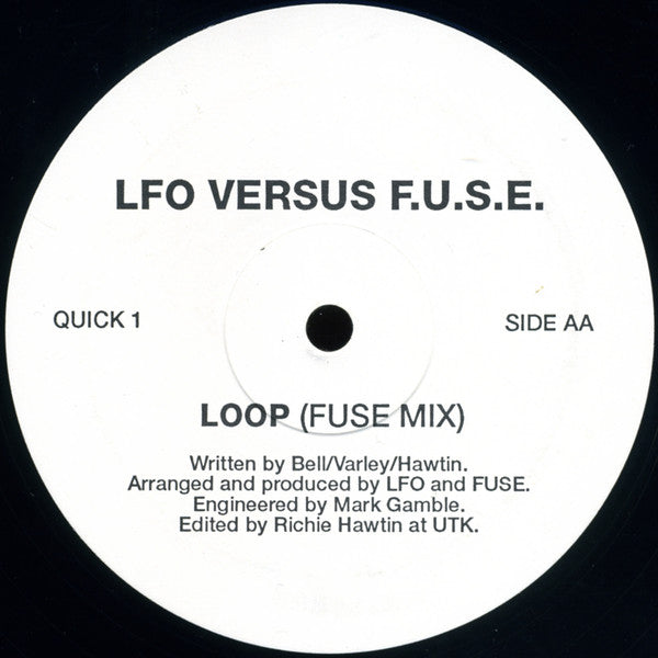 LFO Versus F.U.S.E. : Loop (12")