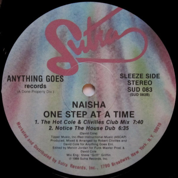 Naisha : One Step At A Time (12")
