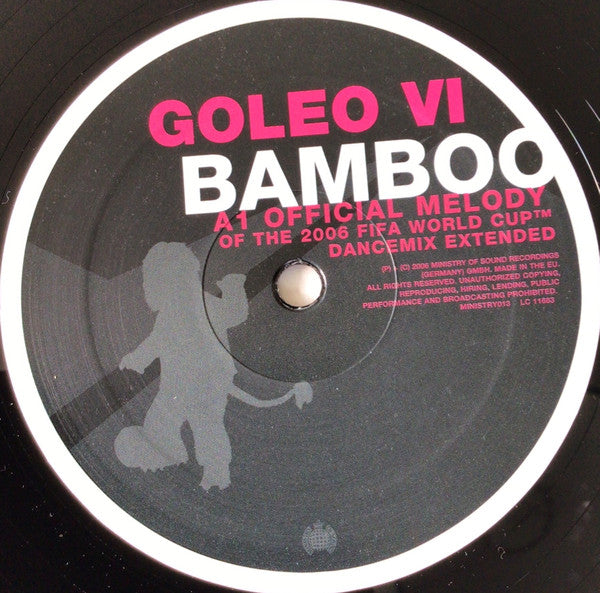Goleo VI & Atomic Kitten : All Together Now (Strong Together) (12")