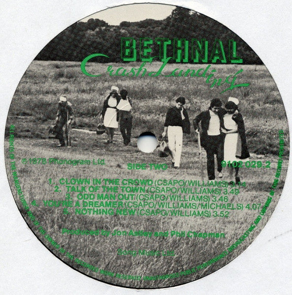Bethnal : Crash Landing (LP, Album)
