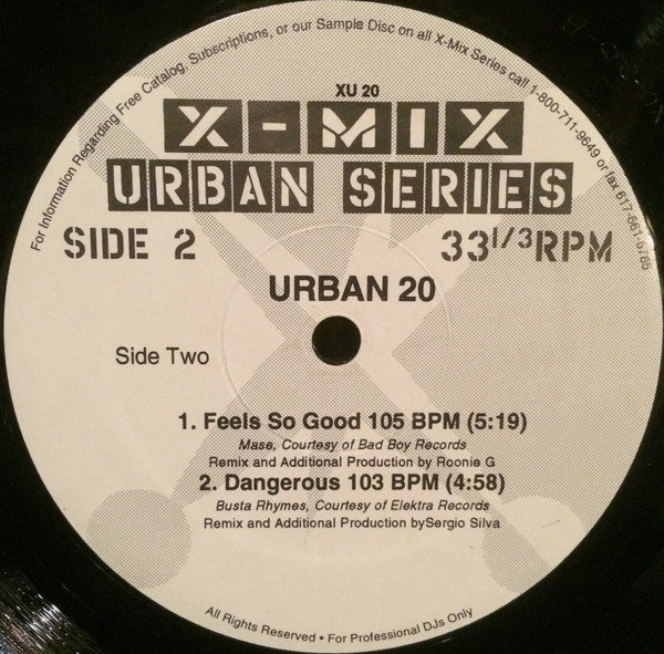 Various : X-Mix Urban Series 20 (12")