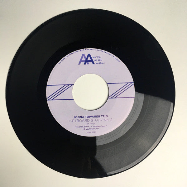 Joona Toivanen Trio : Except For / Keyboard Study No. 2 (7", Single)
