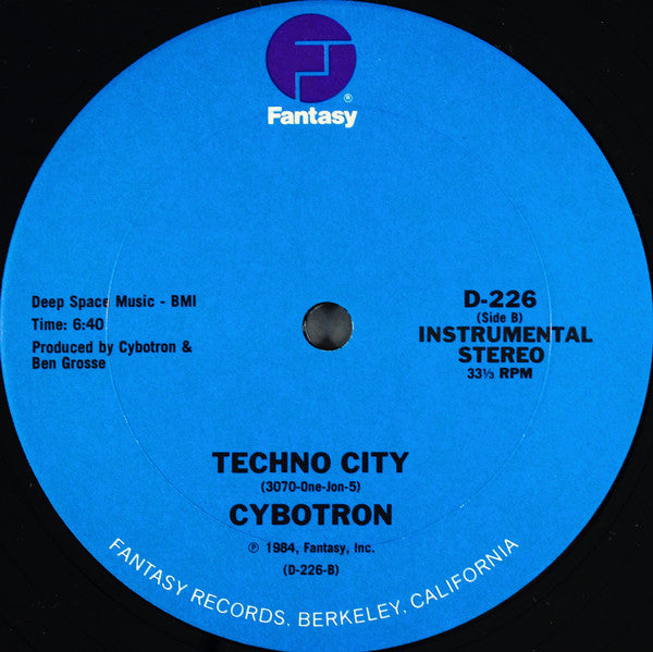 Cybotron : Techno City (12")