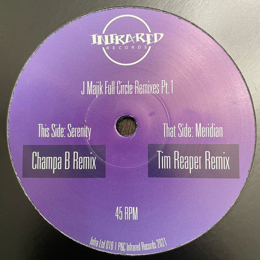 J Majik : Full Circle Remixes Pt. 1 (12")