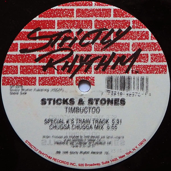 Sticks & Stones : Timbuctoo (12")