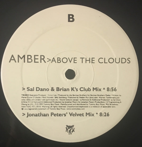 Amber : Above The Clouds (12", Single)