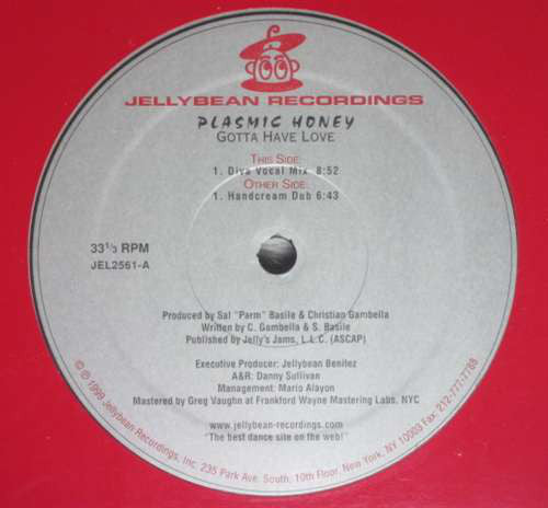 Plasmic Honey : Gotta Have Love (12")