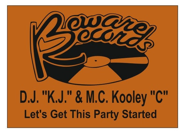 DJ KJ & MC Kooley C : Let's Get This Party Started (12", Ora)