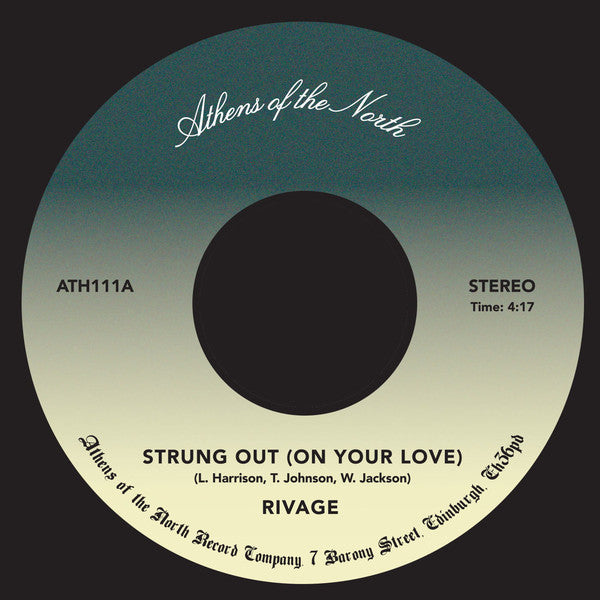 Rivage (3) : Strung Out (On Your Love) / All My Love For You (7")