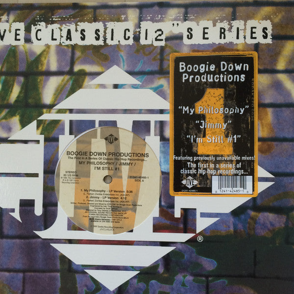 Boogie Down Productions : My Philosophy / Jimmy / I'm Still #1 (12")
