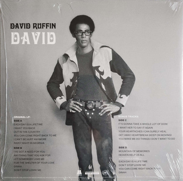David Ruffin : David (2xLP, Album, Ltd, Yel)