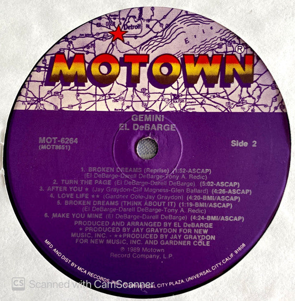 El DeBarge : Gemini (LP, Album)