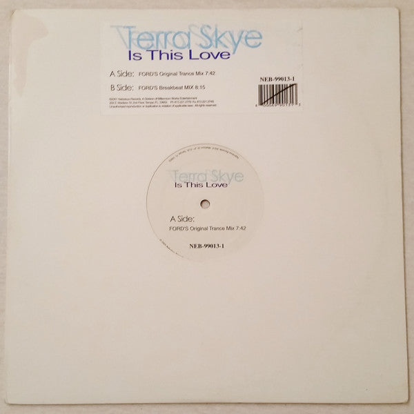 Terra Skye : Is This Love (12")