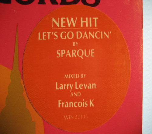 Sparque : Let's Go Dancin' (12", Single)