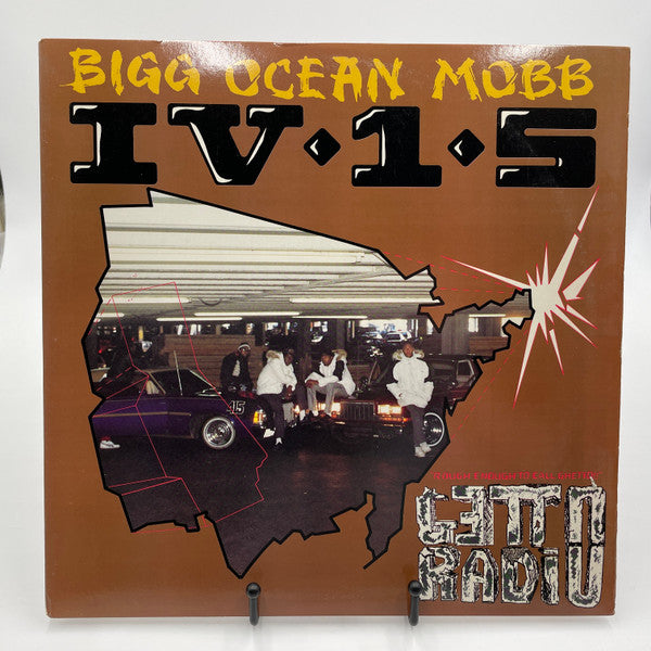Bigg Ocean Mobb IV-1-5 : Ghetto Radio (12", Promo)