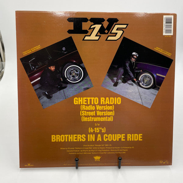Bigg Ocean Mobb IV-1-5 : Ghetto Radio (12", Promo)