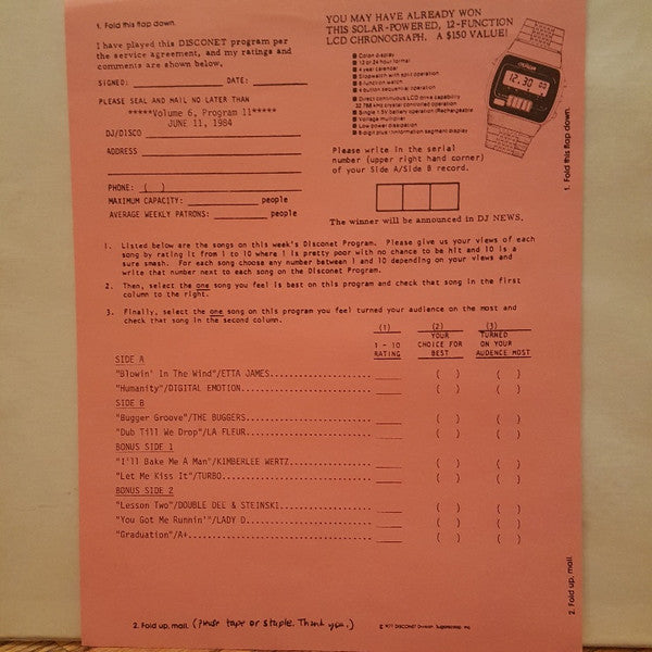 Various : Volume 6 Program 11 (2x12")