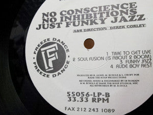 Mindbenders : No Conscience No Inhibitions Just Funky Jazz (LP, Album)