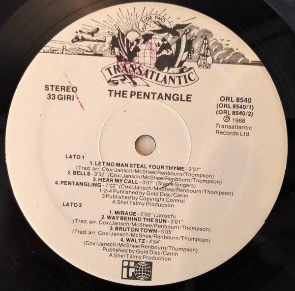 Pentangle : The Pentangle (LP, Album, RE)