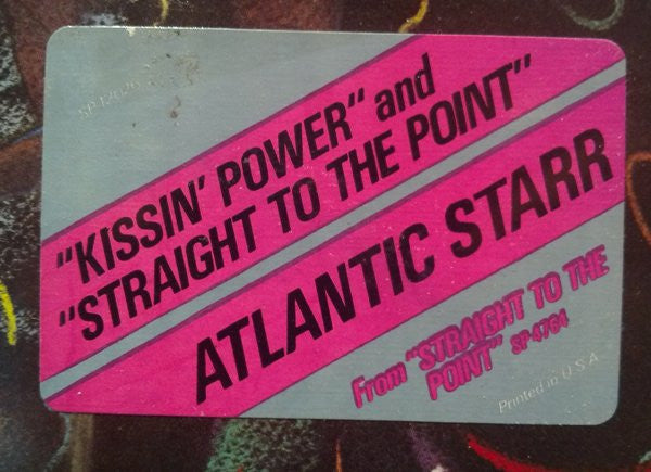 Atlantic Starr : Kissin' Power (12", Promo)