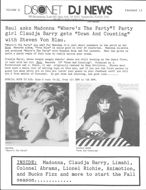 Various : Volume 8 Program 13 (2x12")