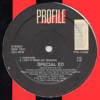 Special Ed : I Got It Made (12", Hau)