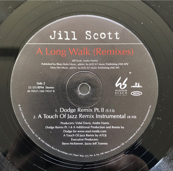 Jill Scott : Long Walk (Remixes) (12")
