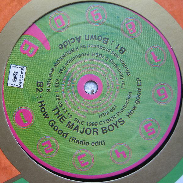 Major Boys : How Good EP (12", EP)