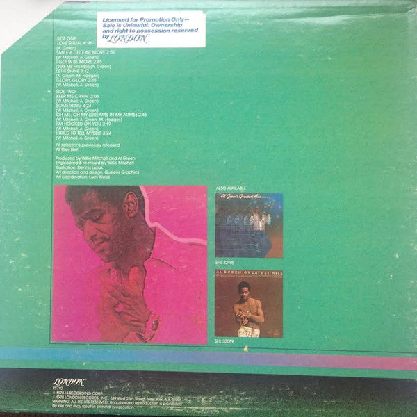 Al Green : Love Ritual (LP, Comp)
