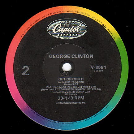 George Clinton : Last Dance (12", Single)