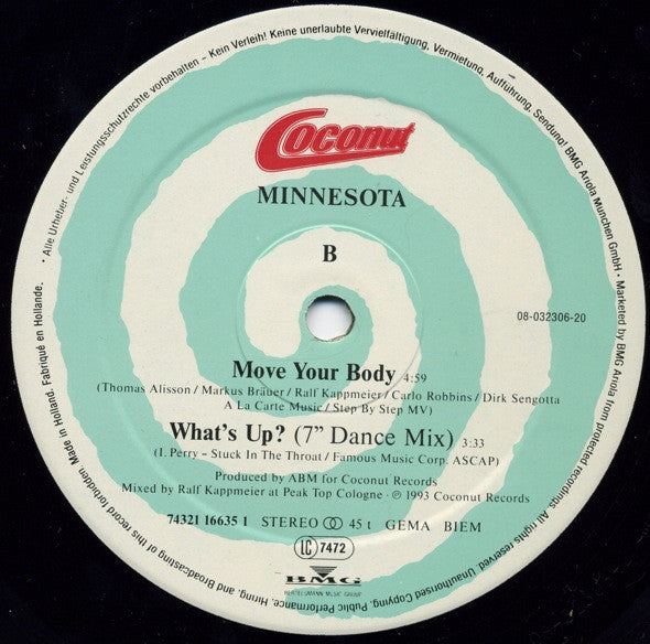 Minnesota : What's Up? (12", Maxi)