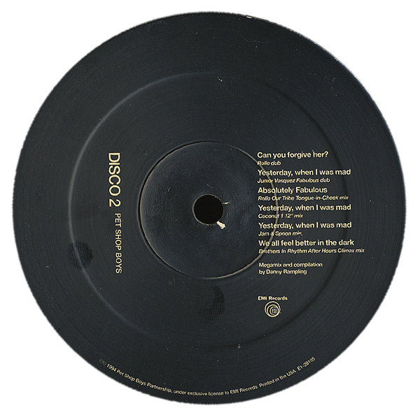 Pet Shop Boys : Disco 2 (LP, Comp, Mixed, Tra)