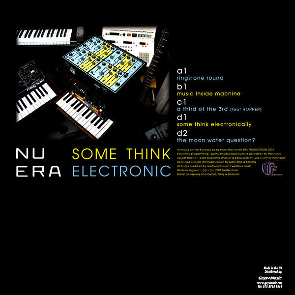 Nu Era : Some Think Electronic (Version 1.0) (2x10")