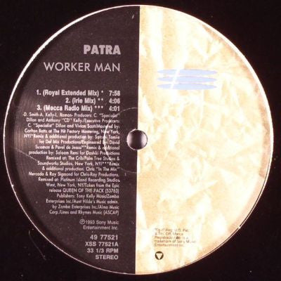 Patra : Worker Man (12")
