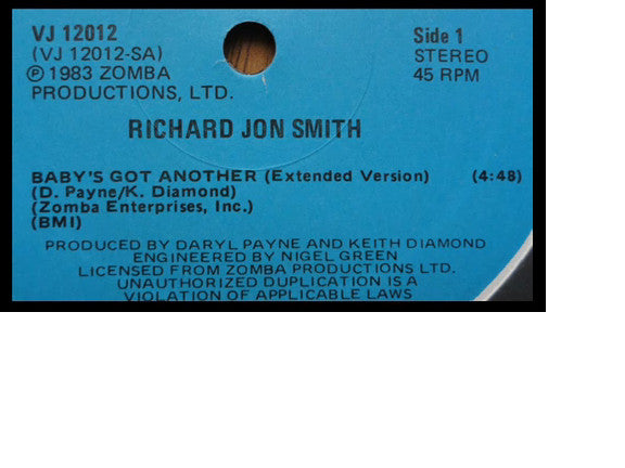 Richard Jon Smith : Baby's Got Another (12")
