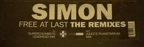 Simon : Free At Last (The Remixes) (12")