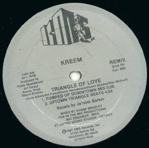 Kreem : Triangle Of Love (Remixes) (12")