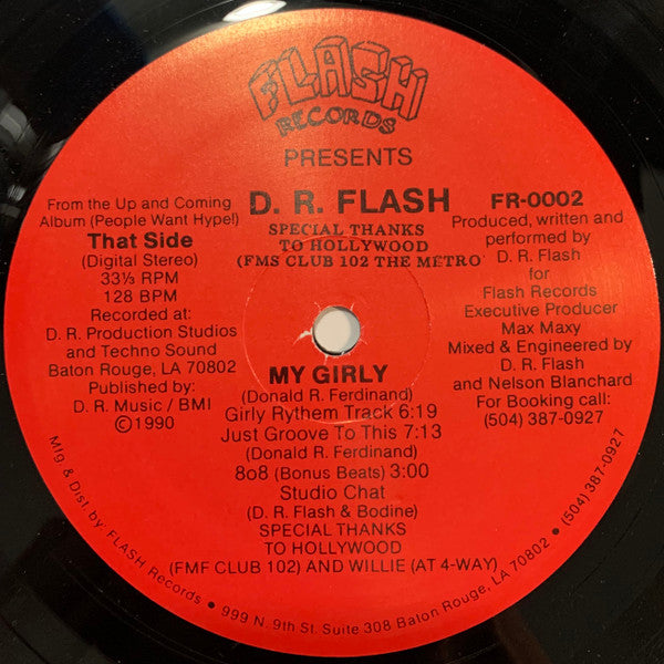 D.R. Flash : My Girly (12")
