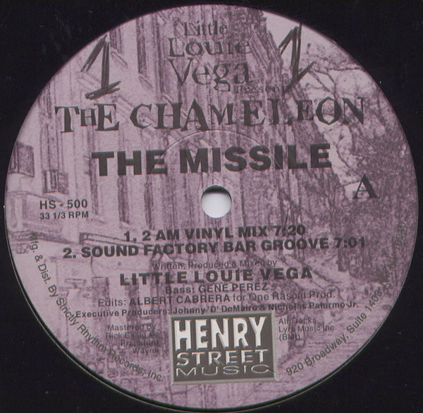 Little Louie Vega* Presents The Chameleon : The Missile (12")