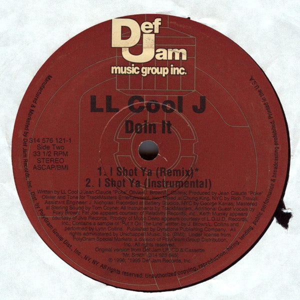 LL Cool J : Doin It (12")