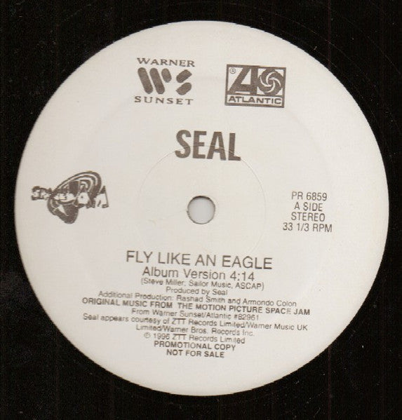 Seal : Fly Like An Eagle (12", Promo)