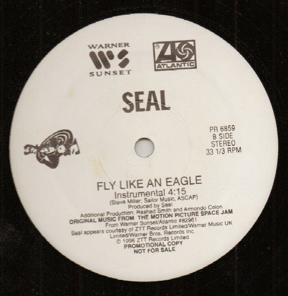 Seal : Fly Like An Eagle (12", Promo)