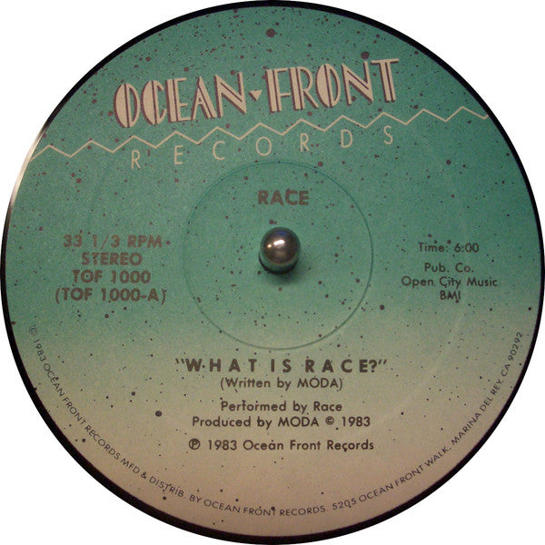 Race (2) : What Is Race (12")