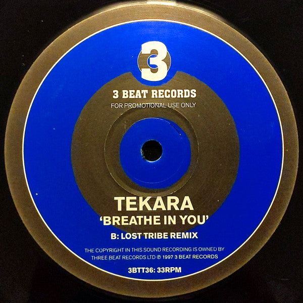 Tekara : Breathe In You (12", Promo)