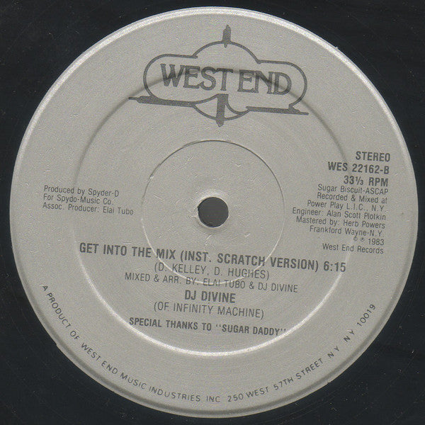 DJ Divine : Get Into The Mix (12", Single)