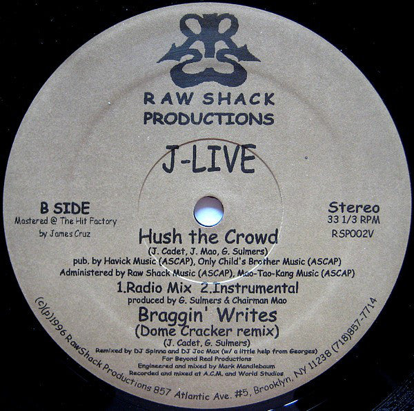 J-Live : Can I Get It? (12")