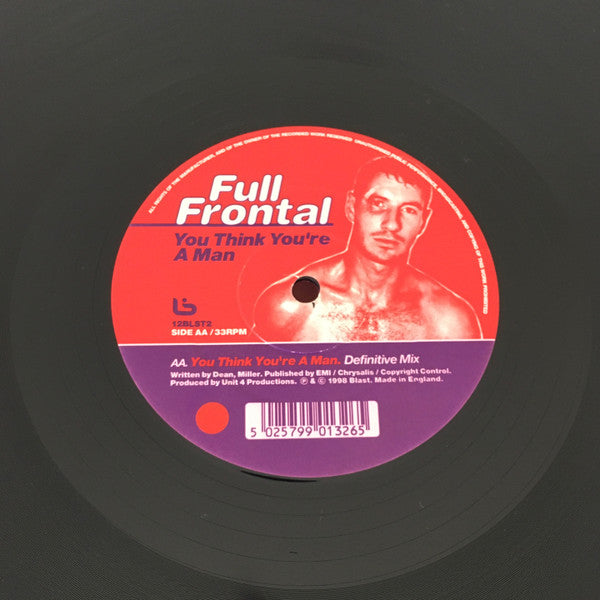 Full Frontal : Shoot Your Shot / You Think You're A Man (12")