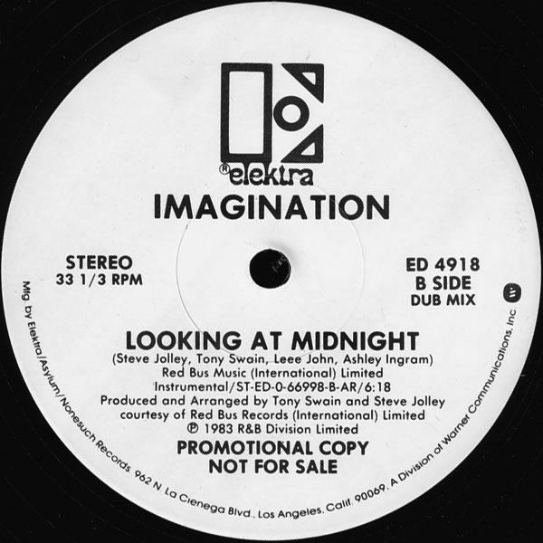 Imagination : Looking At Midnight (12", Promo)