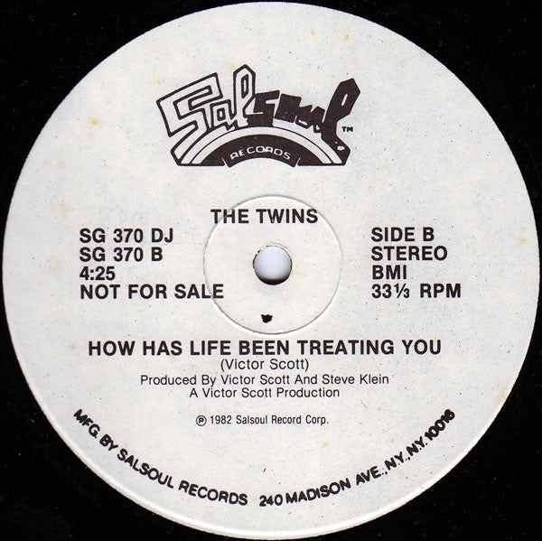 The Twins (6) : In The Year 2525 (12", Single, Promo)
