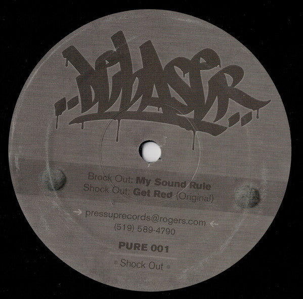 Debaser : My Sound Rule / Get Red (12")